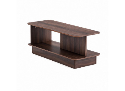 Brauner Konsolentisch Couchtisch Beistelltisch Mitteltisch für das Sofa