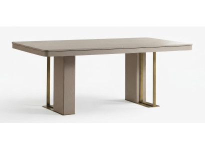 Esstisch Modern Beige Gold Edel Luxus Design Kuechentisch Holztisch
