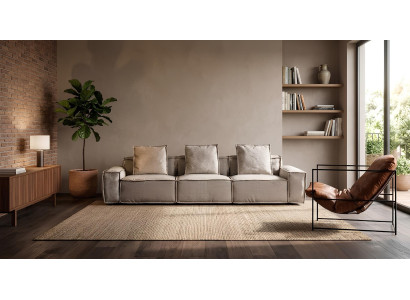 Wohnzimmer Set Sessel 3 Sitzer Sofa Gemütlich Einladend Stilvoll Gut