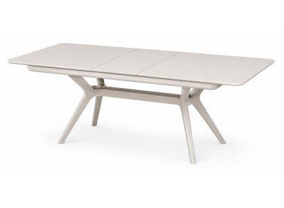 Ausziehbarer Esstisch Modern Hell Hochwertig Robust Funktional Elegant
