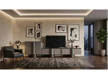 TV-Lowboard mit Anbau Hochwertig Modern Praktisch Funktional Zeitlos