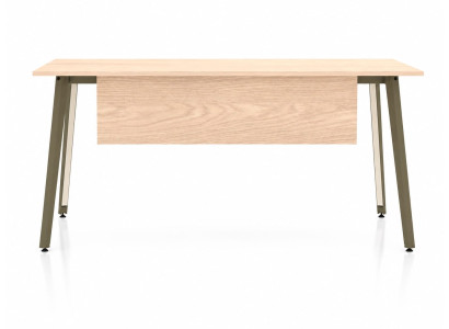 Schreibtisch Modern Holzoptik Metallgestell Büro Computertisch