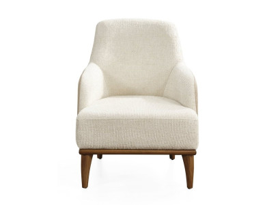 Sessel Moderner Stil Weiß Luxuriöse Bequem Stilvoll Minimalistisch