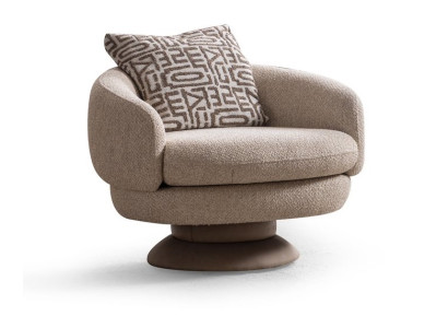 Sessel Moderner Stil Grau Gemütlich Bequem Stilvoll Minimalistisch