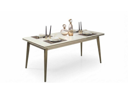 Esstisch Beige Modern Luxus Esszimmertisch Kuechentisch Tisch Holz
