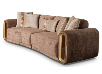 Stilvoller 3-Sitzer mit hochwertiger Polsterung und edler Optik