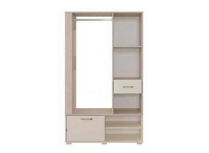 Beiger Kleiderbügel Kleiderschrank Holzschrank Möbel für den Flur modern