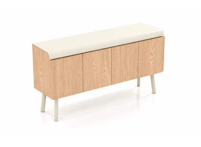 Designer Sideboard Holzoptik Modernes Wohnmöbel hochwertige