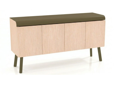 Sideboard Beige hochwertig stilvoll Akzent Moderne Wohnmöbel