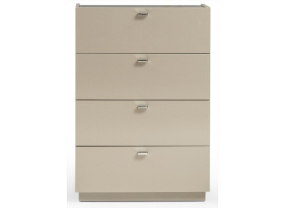 Kommode Beige Moderner Stil Funktional Hell Minimalistisch Praktisch