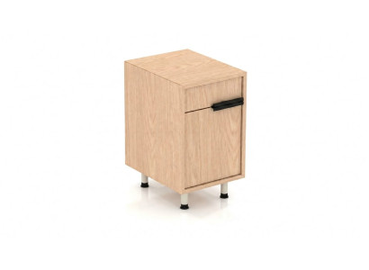 Moderne Aufbewahrungskommode Beige Holz Stilvolle Einrichtung