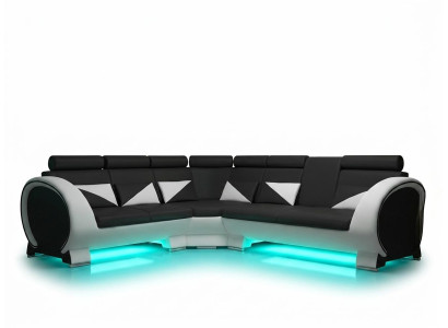 CORNER SOFA CORNER COUCH DESIGN *COLOR CHOICE* SOFA LEATHER COUCH LEATHER SOFA LEATHER SET