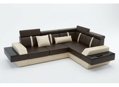 Designer leather sofa living area upholstered couch sofa corner sofa corner couch leather couch