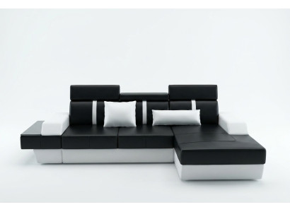 Leather sofa, couch, sofa, corner sofa, corner couch, leather couch, upholstered corner, living landscape.