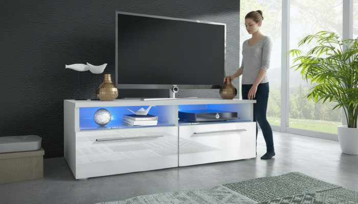 TV LED TV stand sideboard wall high-gloss TV stand