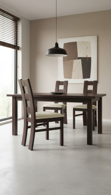 Solid wood chair, dining chair, designer leather chair, chairs, dining chairs K42