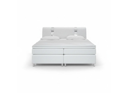 Box spring bed Box Hotel bed with visco & mattress leather bed beds double bed