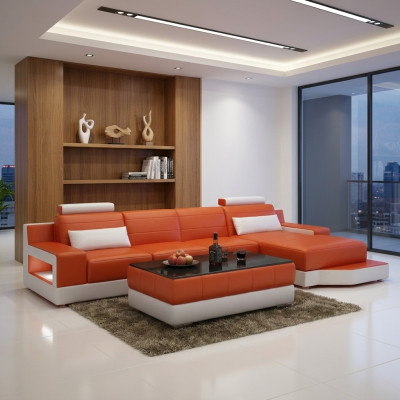 Sectional sofa textile fabric leather upholstery sofas sofa couch set living landscape ULM