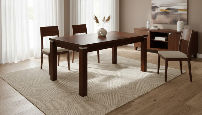 Dining table, wood table, wood tables, dining room tables, 100 cm x 200 cm / 100x290 cm