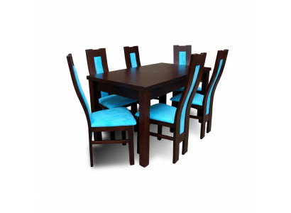 Dining table + 6 chairs dining room set dining group group table table tables Z31