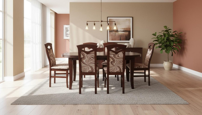Dining table + 6 chairs dining room set dining group group table table tables