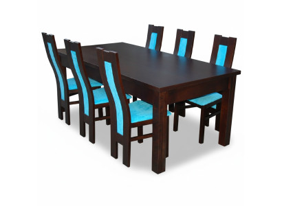 Dining table + 6 chairs dining room chair set dining group modern table tables new