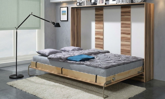 Bed, Murphy bed, bed cabinet, wardrobe, beds, dressers, fold-out bed, new