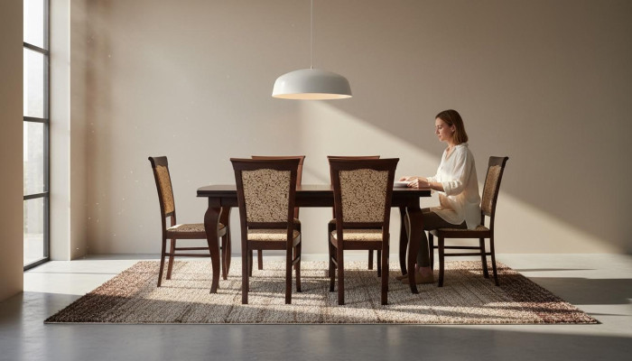 Dining table + 6x chairs chair dining room set dining group modern table tables new Z11