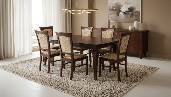 Dining table + 6x chairs chair dining room set dining group modern table tables new Z11