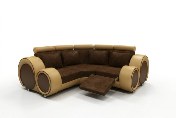 Modular sofa, couch, upholstered living area, fabric corner sofas, suite, cloth BER-X