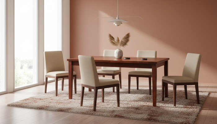 Dining table wooden tables tables dining room 90 cm x 160 cm living room new