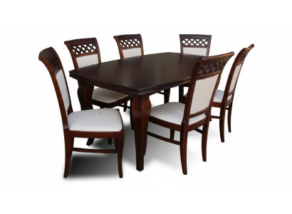 Dining table + 6 chairs dining room set dining group classic table tables