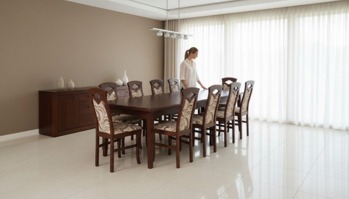 Dining table + 12 chairs dining room set dining group classic table tables new
