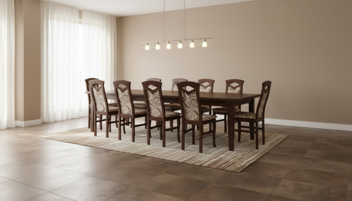 Dining table + 12 chairs dining room set dining group classic table tables new