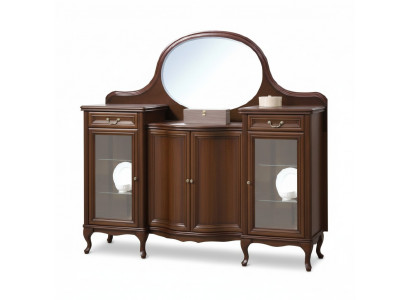 Classic Antique Wood Standing Mirror Model W-NL-Kr Add-on Mirror