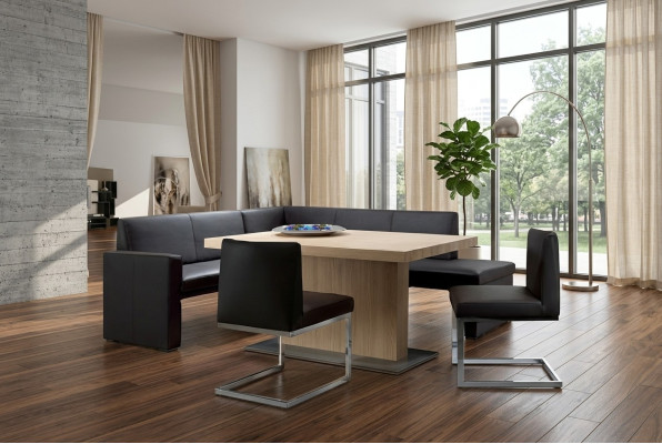 Corner bench leather kitchen bench seat bench leather bench COLOR CHOICE custom-made DESIRED SIZE