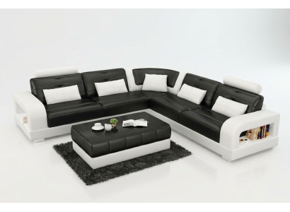 Leather sofa, sofa, corner couch, corner sofa, sofa suite, designer couch, living landscape