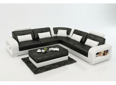 Leather sofa, sofa, corner couch, corner sofa, sofa suite, designer couch, living landscape