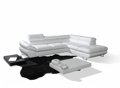 Corner sofa corner choice leather fabric upholstery textile bed+box couch sofa corner suite