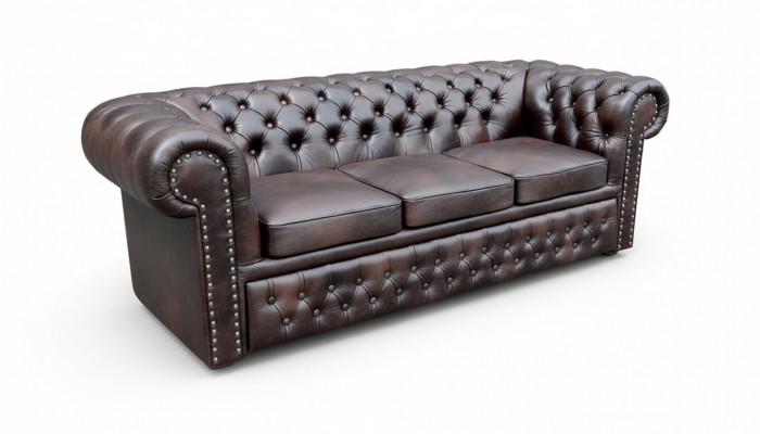 Chesterfield Sofa Couch Leather Sofa Upholstery Suite Leicester Living Room Couches New
