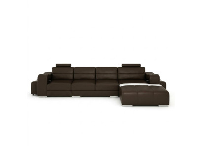 Leather sofa sectional couch designer Pisa living area couch sofa L shape Beta new
