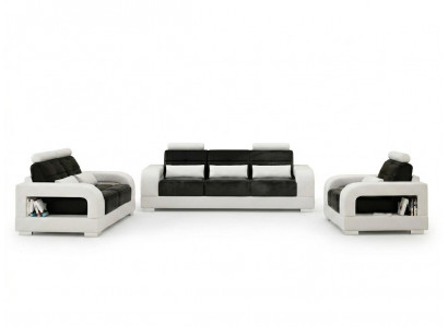 Designer set, sofa set, upholstered couch, sofa, upholstered suite, new H2209