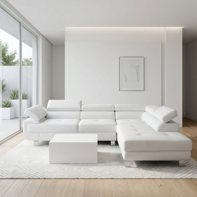 Sectional sofa couch living landscape set upholstery corner sleeper sofa bed function