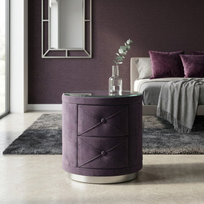 Bedside table   Nightstands   Bedside tables   Night table   Tables   Night chest   Round   New