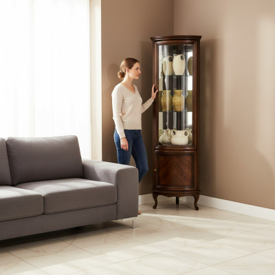 Classic showcase cabinet Italian furniture display cabinet showcases new W-WN