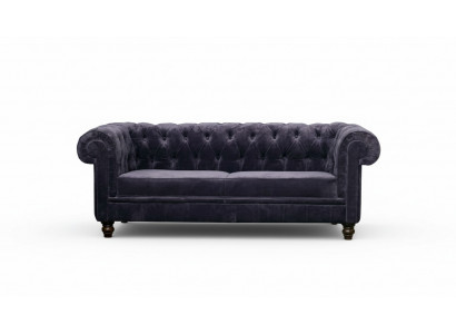Noble designer Chesterfield sofa upholstery couch seat fabric textile set velvet