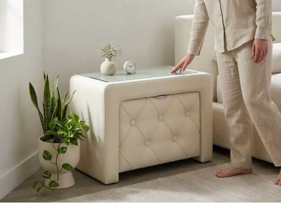 Bedside table, bedside tables, nightstand, side table, free color choice, Rome