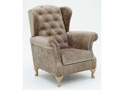 Armchair Couch Sofa Recliner Lounge Upholstery Wing Chair Paris Lux