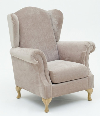 ARMCHAIR COUCH SOFA RECLINER LOUNGE PADDED WING CHAIR PARIS CLASSIC