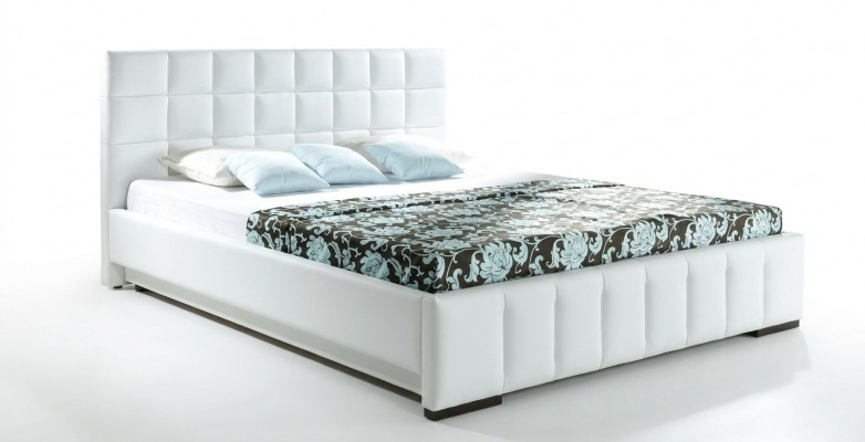 A luxurious designer bed in an elegant contemporary style of the highest quality
